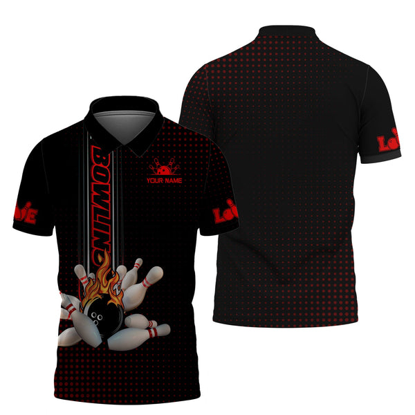 Maxcorners Custom Name Bowling Sport 3D Unisex Shirt