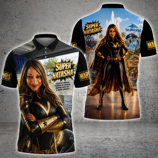 Maxcorners Super NataSha Customized Name Shirts For Virginia