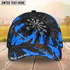 Maxcorners Darts Thunder Multicolor Option Personalized Name 3D Cap