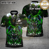 Maxcorners Bowling Shirt Bowling Phoenix King Red Thunder Multi Options Personalized Name, Team Name 3D Shirt