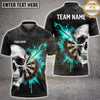 Maxcorners Darts Half Skull Half Dartboard Paint Splash Geometric Multi Options Personalized Name, Team Name Unisex 3D Shirt (5 Colors)
