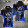 Maxcorners Darts Glowing Fire Skull Head Dartboard Face Smoke Multi Options Personalized Name, Team Name Unisex 3D Shirt (4 Colors)