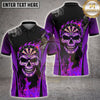 Maxcorners Darts Glowing Fire Skull Head Dartboard Face Smoke Multi Options Personalized Name, Team Name Unisex 3D Shirt (4 Colors)