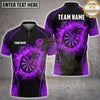 Maxcorners Darts Charging Angry Bull Flame Ring Dartboard Geometric Multi Options Personalized Name, Team Name Unisex 3D Shirt (4 Colors)