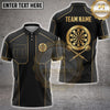 Maxcorners Darts Tactical Utility Vest Pocket Trim Dartboard Multi Options Personalized Name, Team Name Unisex 3D Shirt (5 Colors)