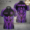 Maxcorners Darts Polo Shirt Eagle Dartboard Tribal Design Multi Options Personalized Name, Team Name Unisex 3D Shirt (6 Colors)