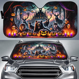 Maxcorners Hunting Happy Halloween Car Auto Sun Shade