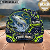 Maxcorners Fishing Topo Map Digital Camo Forest Water Splash Fish Hooks Personalized Name Unisex Classic Cap