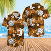 Maxcorner Volleyball flower Hawaiian Shirt