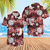 Maxcorner Volleyball flower Hawaiian Shirt