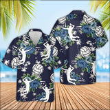 Maxcorner Volleyball Colorful Hawaiian Shirt