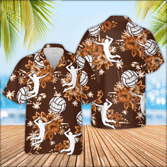 Maxcorner Volleyball Colorful Hawaiian Shirt
