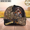 Maxcorners Pheasant Hunting Honeycomb Camo Badge Personalized Name 3D Cap