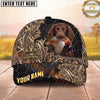 Maxcorners Pheasant Hunting Honeycomb Camo Badge Personalized Name 3D Cap