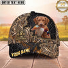 Maxcorners Pheasant Hunting Honeycomb Camo Badge Personalized Name 3D Cap