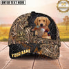 Maxcorners Pheasant Hunting Honeycomb Camo Badge Personalized Name 3D Cap