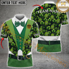 Maxcorners Gentleman Irish Patrick Day Darts Jersey Personalized Name, Team Name 3D Shirt