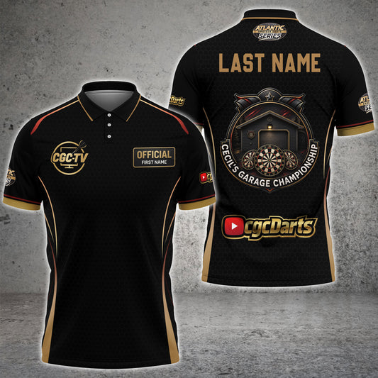 Maxcorners Cecil's Garage Champion Logo Darts Shirt For CGC