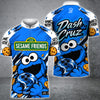 Maxcorners Darts 3D Shirts For SESAME FRIENDS