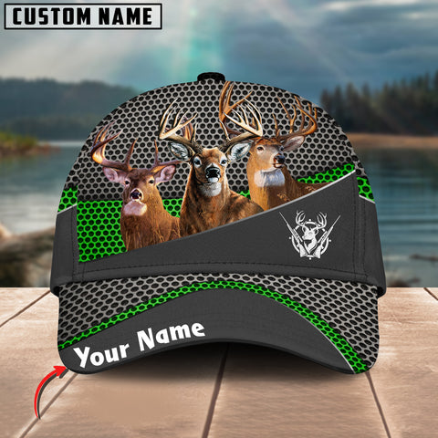 Maxcorners Deer Hunting Metal Multicolor Pattern Personalized Cap