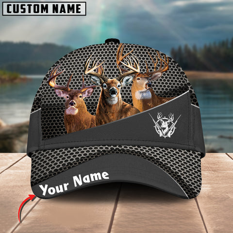 Maxcorners Deer Hunting Metal Multicolor Pattern Personalized Cap