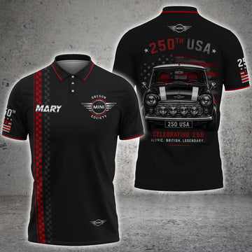Maxcorners 250th USA Personalized Name 3D Shirt For Rod