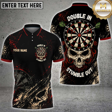 Maxcorners Darts Personalized Name, Team Name 3D Shirt For Jessie Geannaris
