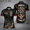 Maxcorners Darts Personalized Name, Team Name 3D Shirt For Jessie Geannaris