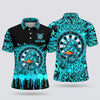 Maxcorners Darts Polo Shirt Cool Duck Mascot Cap Headphones Sunglasses Street Art Graffiti Dripping Splatter Target Board Multi Options Personalized Name, Team Name Unisex 3D Shirt (5 Colors)