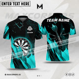 Maxcorners Darts Color Options Personalized Name, Team Name  3D Shirt