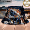Maxcorners Fishing Tribal Splash Lure Personalized 3D Bucket Hat (12 Fish Species)