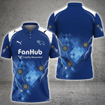 Maxcorners Darts Personalized Name, Team Name 3D Shirt For Dean Carter