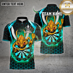 Maxcorners Darts Shirt Bee Dartboard Multioptions Personalized Name, Team Name Unisex 3D Shirt (4 Colors)