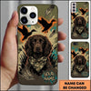 Maxcorners Graffiti Camo Duck Hunter Duck Hunting Multiple Dog Breeds Personalized Name Phone Case