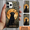 Maxcorners Golden Moonlight Retriever Duck Hunting Multiple Dog Breeds Personalized Name Phone Case