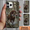 Maxcorners Splashing Duck Retrieval Duck Hunting Multiple Dog Breeds Personalized Name Phone Case