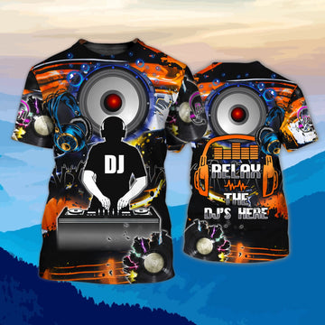 Maxcorners DJ Relax 3D All Over Printed Shirt