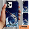 Maxcorners Dynamic Surface Feeding Design Custom Name Fishing Phone Case