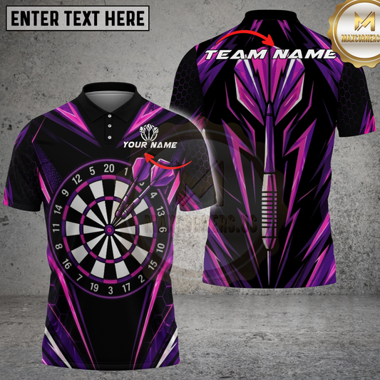 Maxcorners Dart Board Precision Target Graphic Multicolor Options Personalized Name, Team Name 3D Shirt