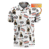 Skeleton Born To Play Poker Polo Shirt Custom Name, ACE Poker All In Tee - Gift for Him