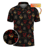 I'd Hit That Poker Chip Personalized Name T Shirt Poker Theme Outfit - Poker Club Shirts for Team
