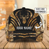 Maxcorners Hunting Yellow Camo Classic Personalized Cap