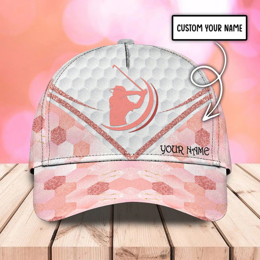 Maxcorners Personalized Baseball Golf Cap For Women, Golfer Cap For Woman, Birthday Golfer Gifts, Woman Golf Cap LM0402