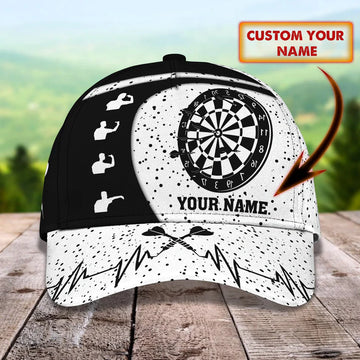 Maxcorners 3D Classic Cap Darts Personalize Name Cap 258 LM0402