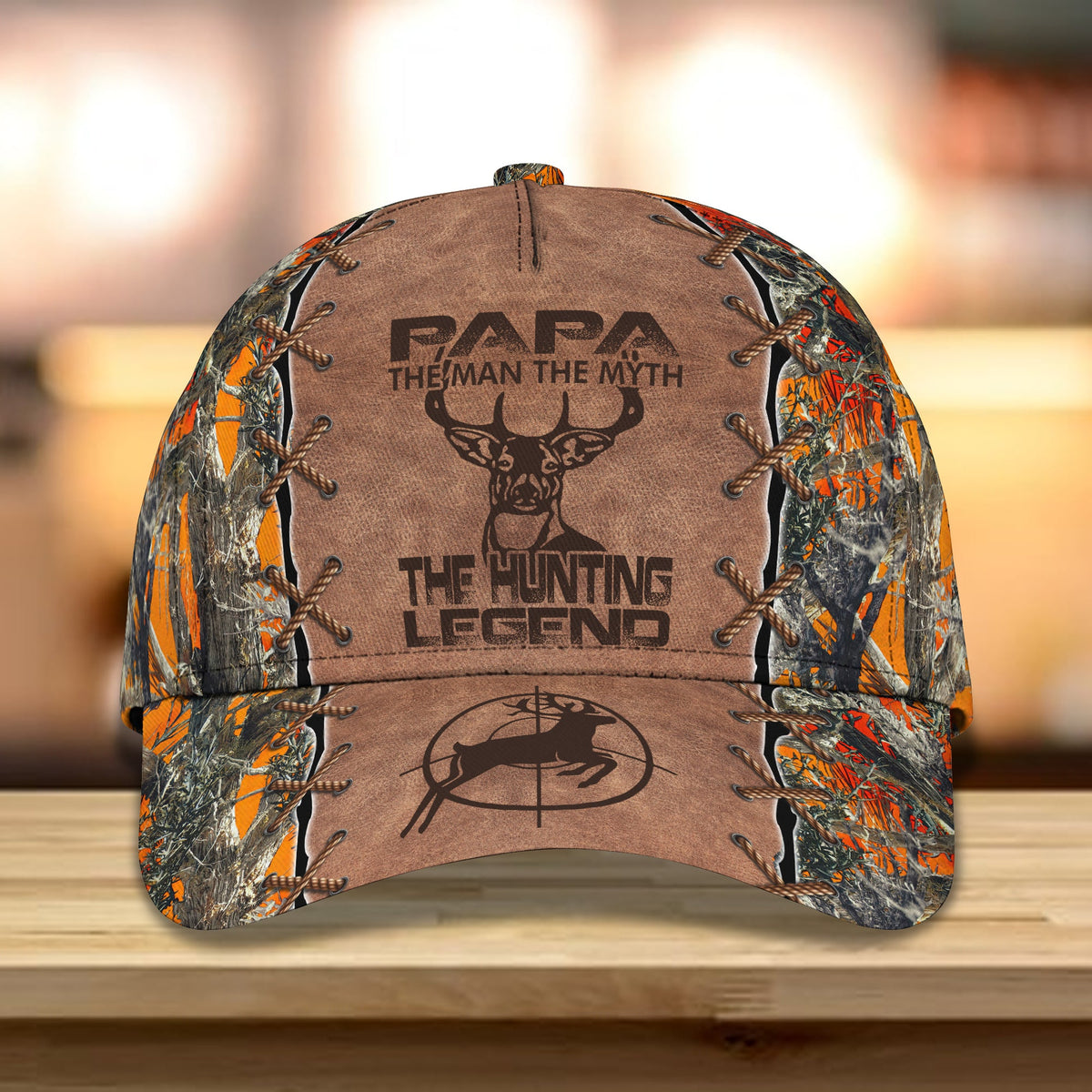 Maxcorners Deer Hunting Papa Classic Cap