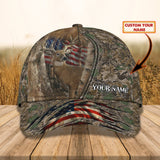 Maxcorners Deer Hunting America Classic Personalized Cap