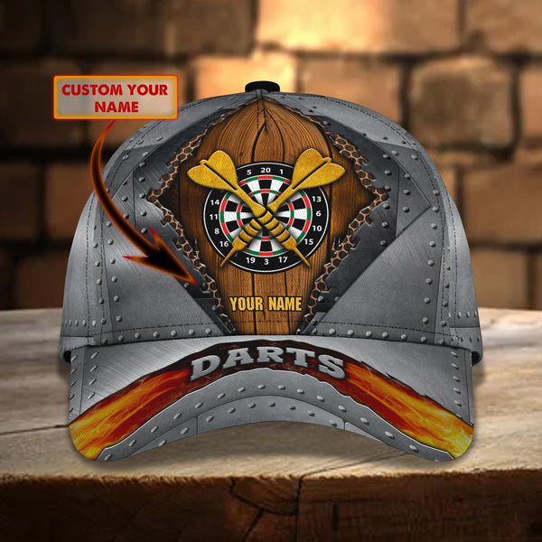 Maxcorners Darts Personalized Name 3D Cap