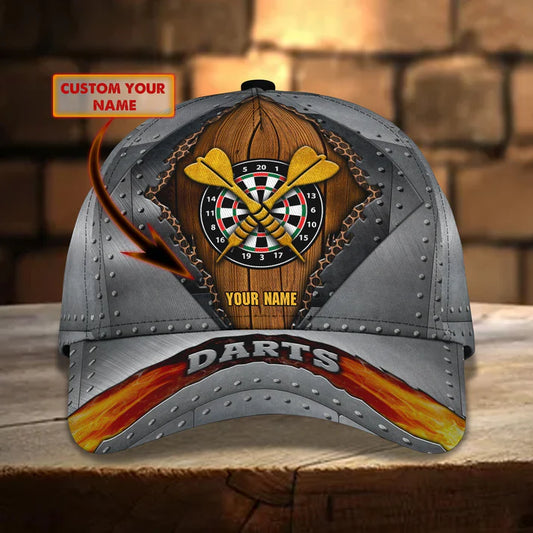 Maxcorners 3D Classic Cap Darts Personalized Name Cap 02 LM0402