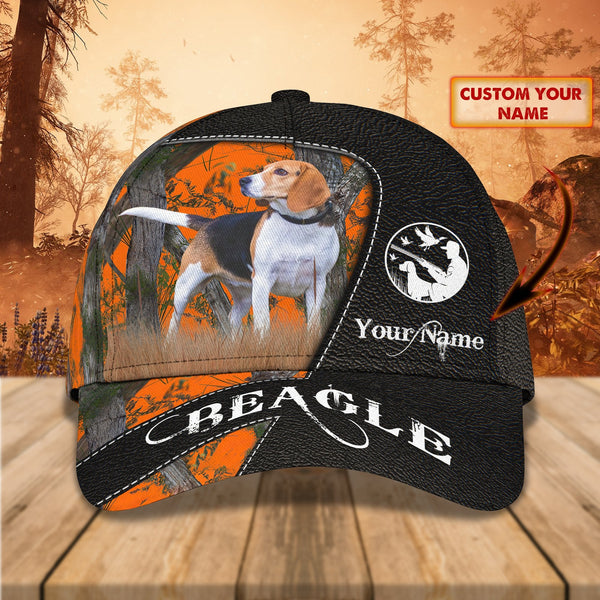 Maxcorners Hunting With Beagle Personalized Cap