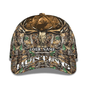 Maxcorners 3D Classic Cap Deer Hunter Personalized Name Cap 806 LM0402